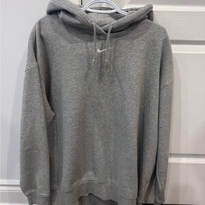 Nike Men's Heather Gray Hoodie